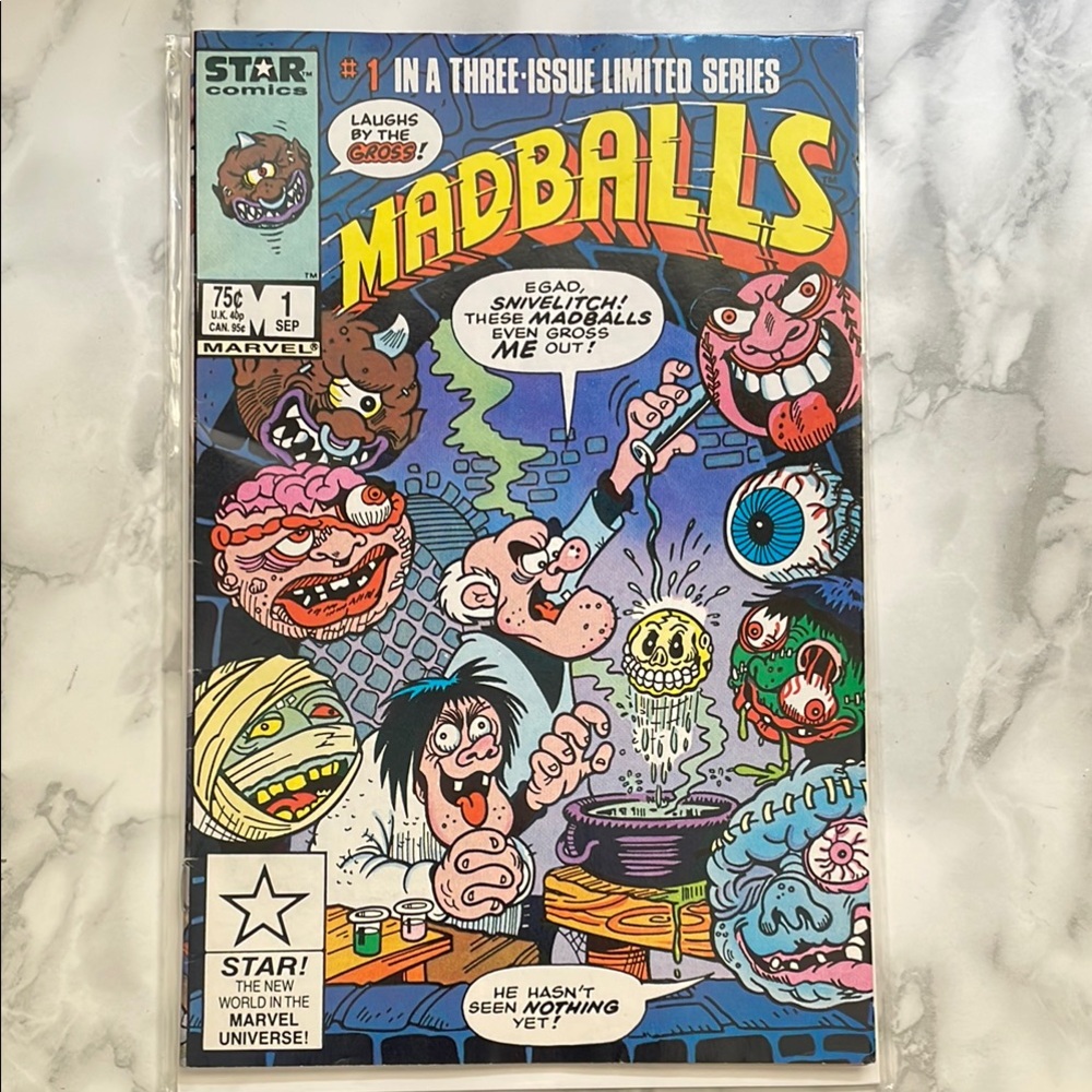 Vintage Star Comics Madballs Issue # 1